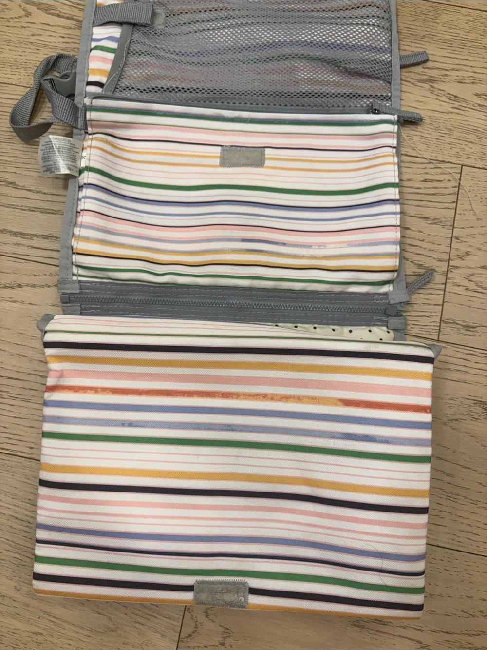 Skip Hop Striped Diaper Changing Bag in Multi-Color